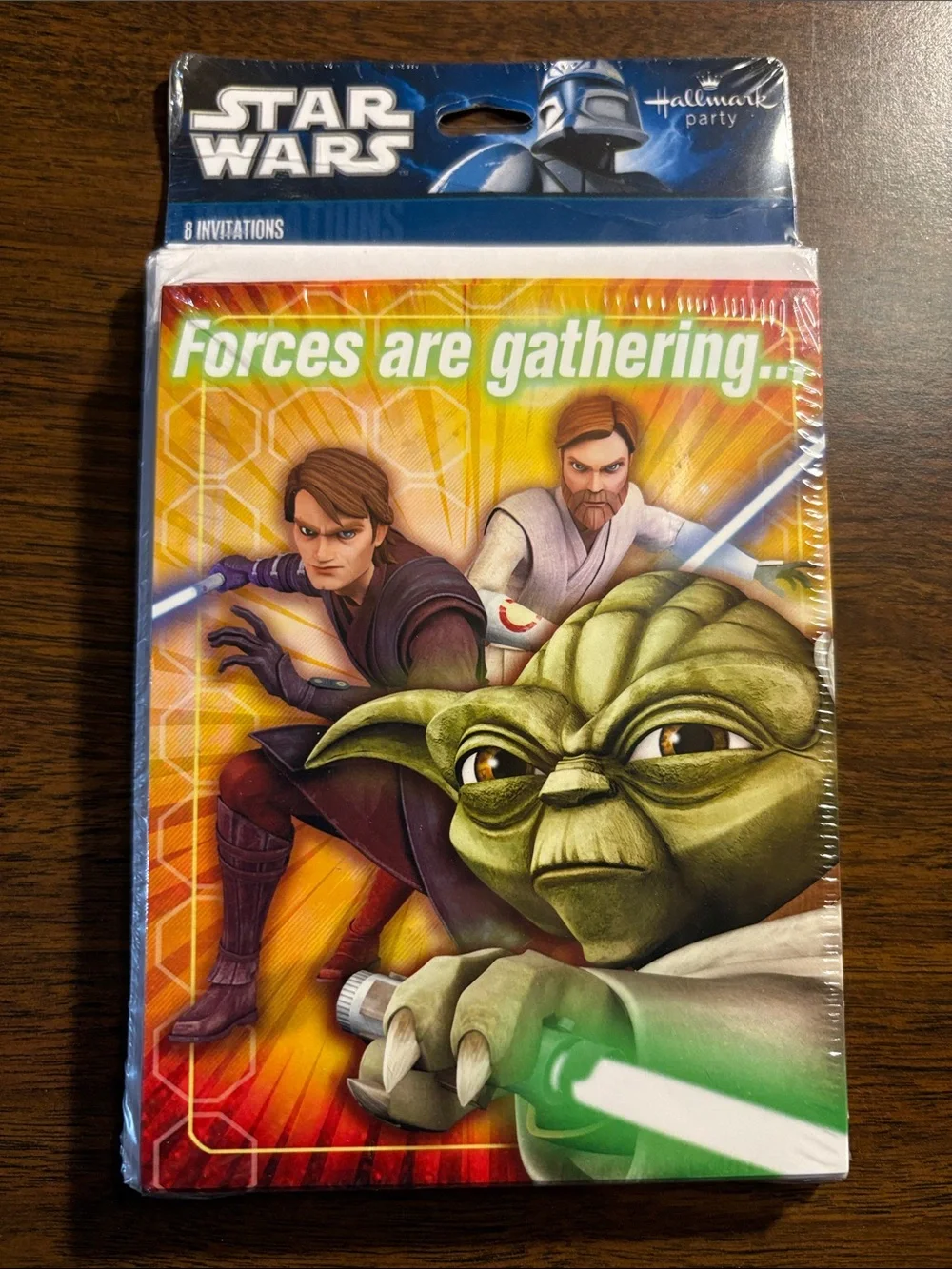 Star Wars Party Invitations - 2 pkg (8 Count ea)